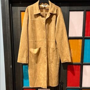 Easel Tan Women's Trench Coat